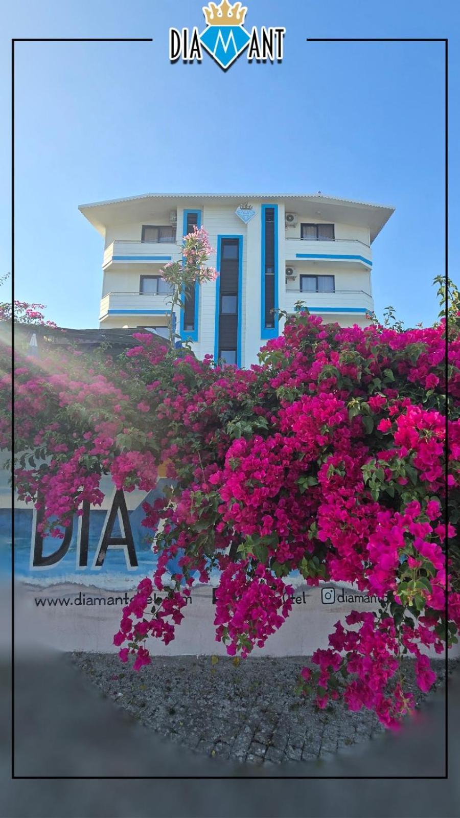 Diamant Otel Side Eksteriør bilde